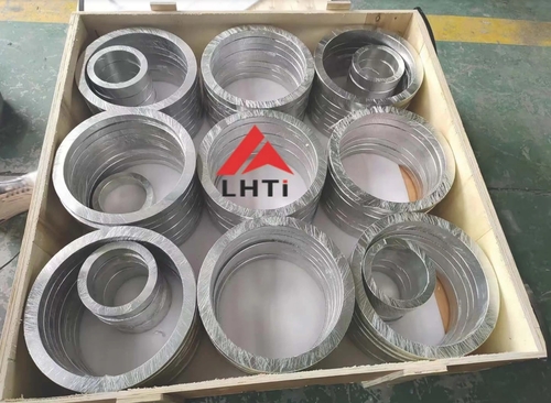 에 대한 최신 회사 뉴스 LHTI 티타늄 반지 운송