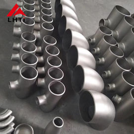 좋은 가격 ASTM B363 GR2 벤딩 티타늄관, Tee 리듀서관은 묽은 산으로 닦은 표면을 피팅을 합니다 온라인으로