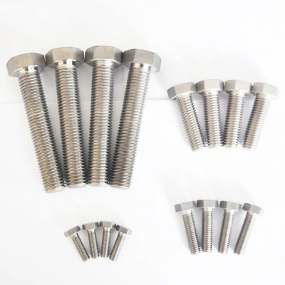 좋은 가격 ASME ANSI B182.1 Gr2 Gr5 티타늄 볼트 및 견과류 헥스 헤드 1/4'-20 TPI 1'' 온라인으로