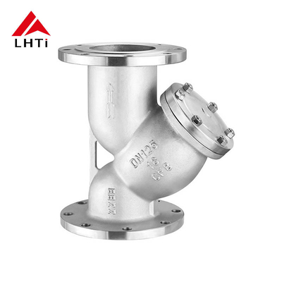 좋은 가격 ASME B16.34 Gr2 티타늄 볼 밸브 플랜지 온라인으로