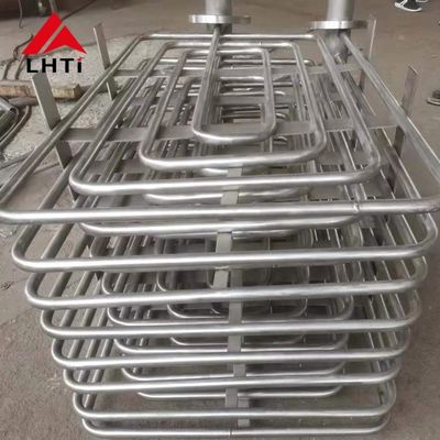 좋은 가격 콘덴서 ASME B338 등급 2 코일 티타늄 관곡 온라인으로