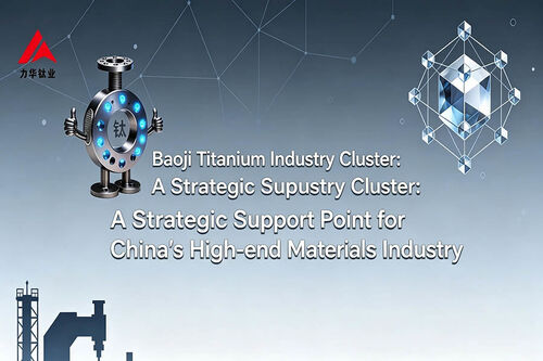 최신 회사 블로그 바오지 티타늄 산업 클러스터: 중국 첨단 소재 산업의 전략적 기둥